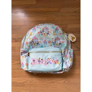 Disney Parks Stoney Clover Lane Disneyland 70th Anniversary Backpack Blue NWT